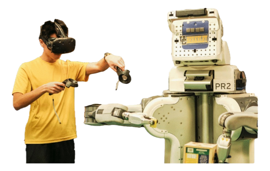 Deep Imitation Learning for Complex Manipulation Task from Virtual Reality Teleoperation